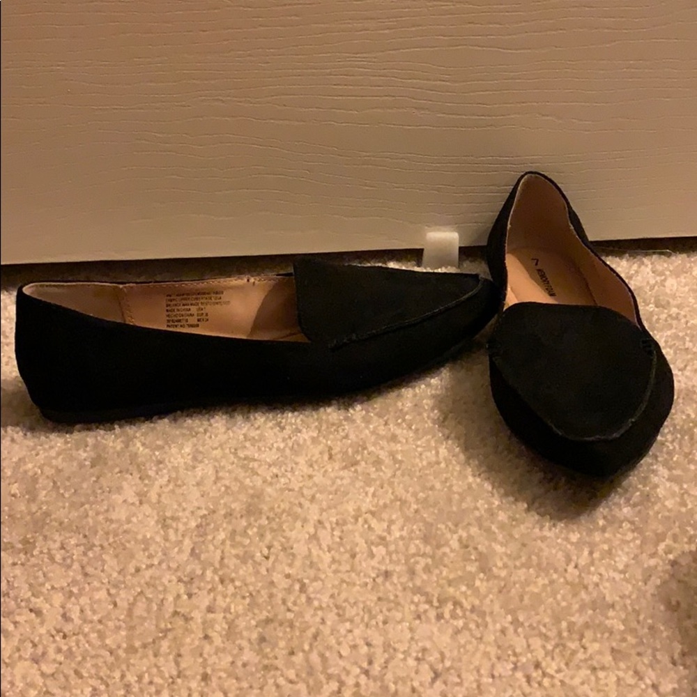 Suede flats